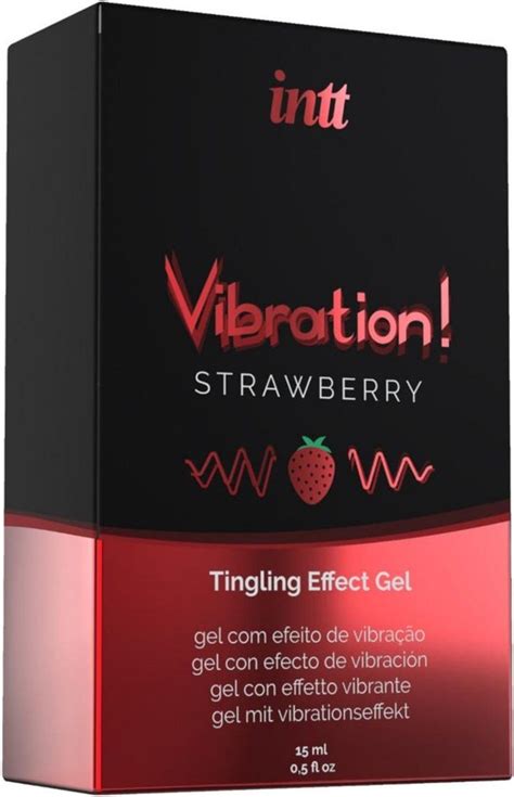 Vibration! Strawberry Tintelende Gel | bol