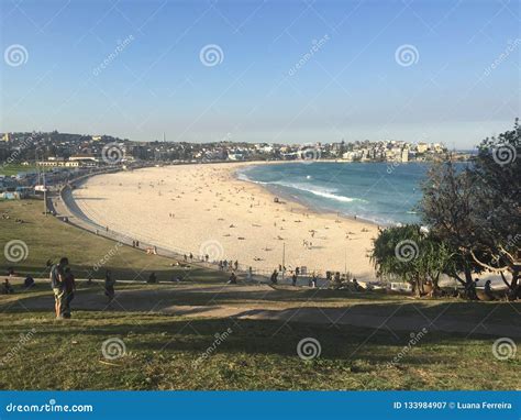 Playa De Bondi Fotograf A Editorial Imagen De Australia