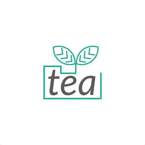 Premium Vector Tea Logo Design Vector Templet