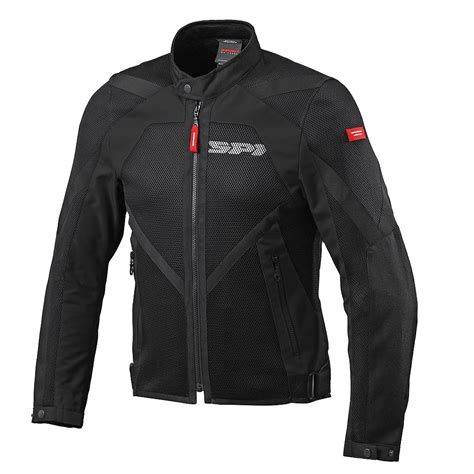 Spidi NetStream Textile Motorcycle Jacket 4XL Black Textile Jackets