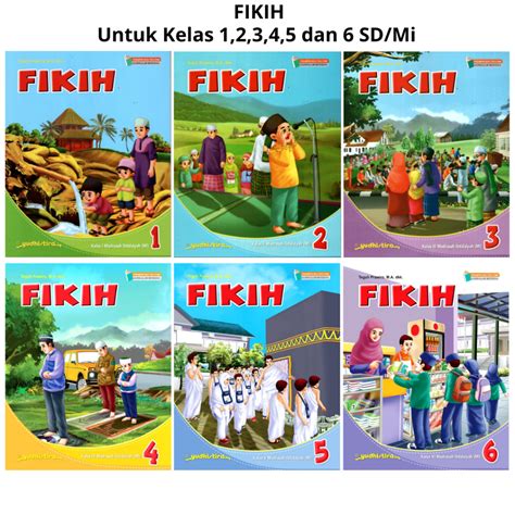 Jual Yudhistira Buku Pelajaran Fikih Kelas 12345 And 6 Sdmi