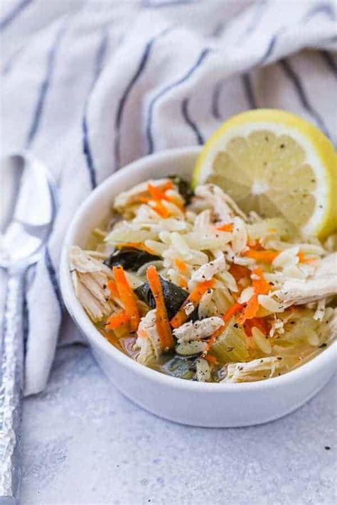 Lemon Chicken Orzo Soup Instant Pot And Stovetop Directions Rachel Cooks®