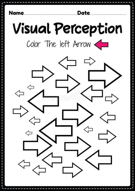 Form Constancy Worksheet Visual Perceptual Skills Activity Of