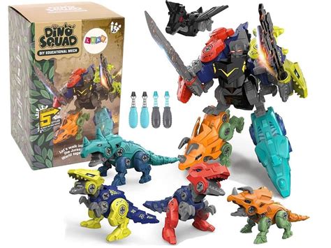 Zestaw Konstrukcyjny Dinozaury W Lean Toys Sklep Empik