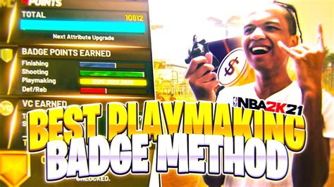 FASTEST PLAYMAKING BADGE METHOD NO MYCAREER GRIND MAX BADGES QUICK