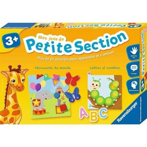 Ravensburger Jeu Educatif Mes Jeux De Petite Section Coffret