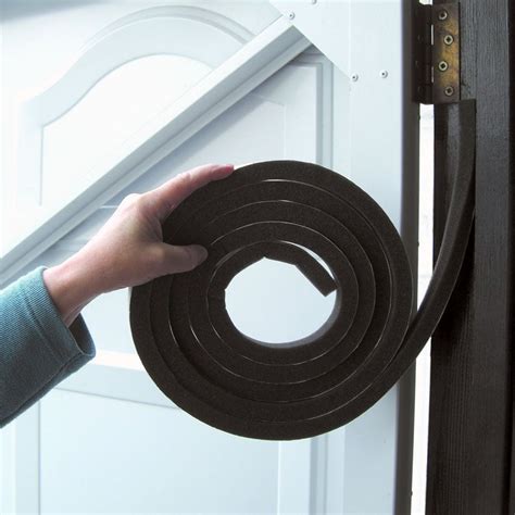 Stormguard Extra Thick Wide Rubber Foam Weather Strip Seal Black