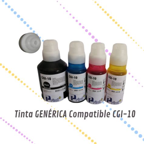 Botella Tinta Alternativa Gi Canon Pixma Gi Print Mas