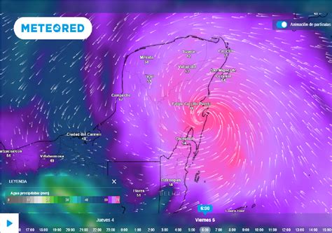 Huracán Beryl qué trayectoria tiene y cuál es la previsión para la