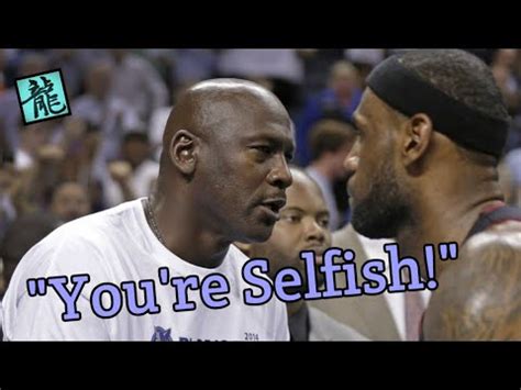 Lebron VS Jordan Who Is A More Selfish Teammate YouTube