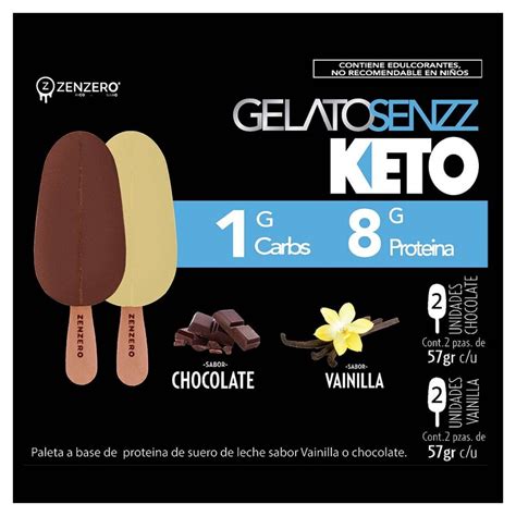 Paletas Heladas Zenzero Suero De Leche Sabor Chocolate Y Vainilla