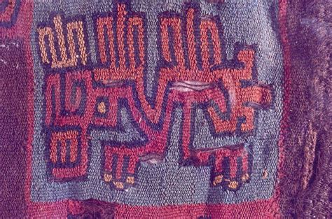 Mantles Textile Paracas Nazca Peru Culture With Great Weavers From