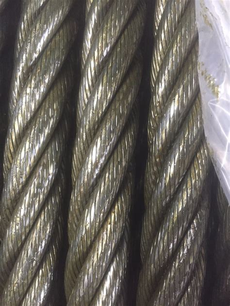 High Carbon Steel Wire Rope X Ws Galvanized Ungalvanized Iron Cable