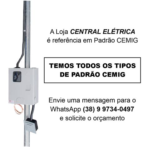 Padrão de Energia CEMIG Completo CENTRAL ELÉTRICA