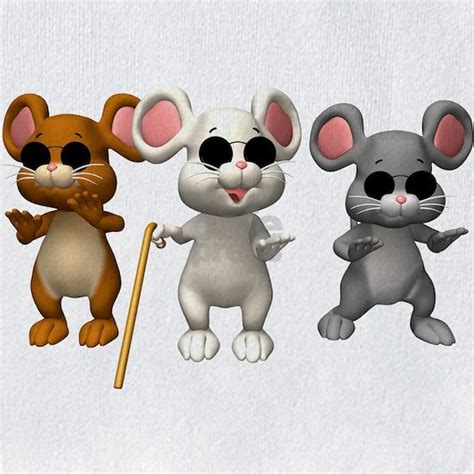 Three Blind Mice Baby Bib Three Blind Mice Bib by woodsyend - CafePress