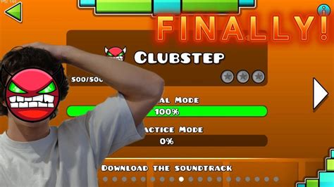 I FINALLY COMPLETED CLUBSTEP YouTube