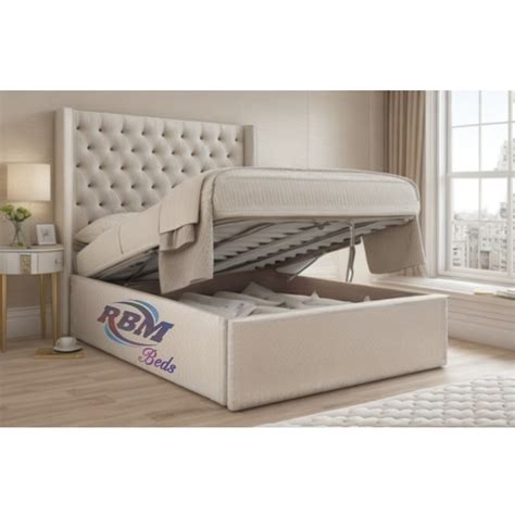 Butterfly Wing Back Bed