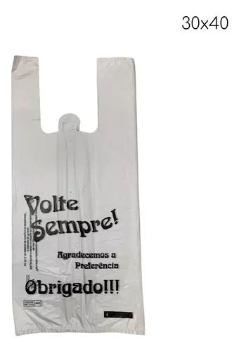 Sacola Refor Ada Pl Stica Resistente X Voltesempre Kg Mercadolivre