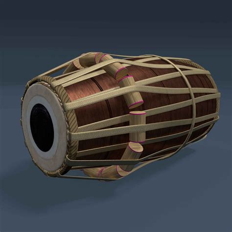 3d Dholak Indian Traditional 1148072 Turbosquid