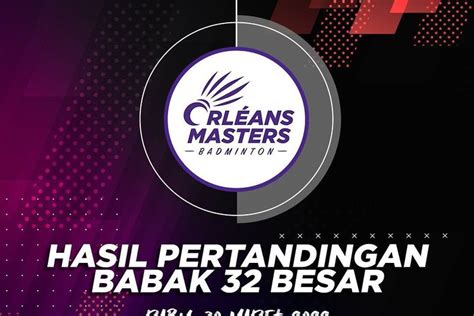 Hasil The Orleans Masters Wakil Indonesia Lolos Ke Babak