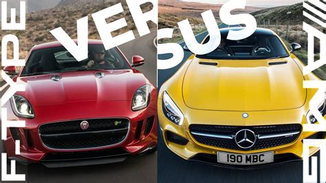 2016 Mercedes AMG GT S Vs 2016 Jaguar F Type Coupe R YouTube