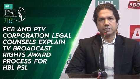 Pcb And Ptv Corporation Legal Counsels Explain Tv Broadcast Rights