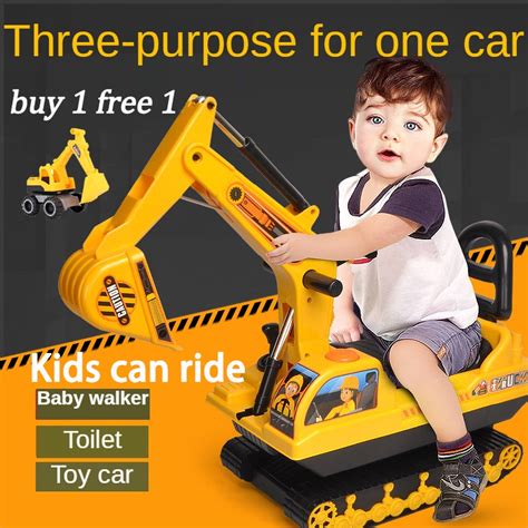 Baby toys toy truck toy cars for kids Children Big Size Excavator Toy ...