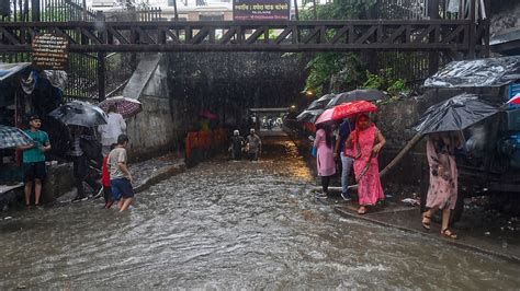 Mumbai Rains Waterlogging Traffic Snarls Slow Down Commercial Capital