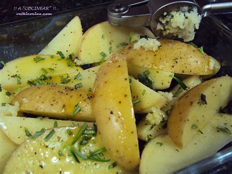 Patatas Al Romero A Cocinear Recetas Valkicocina