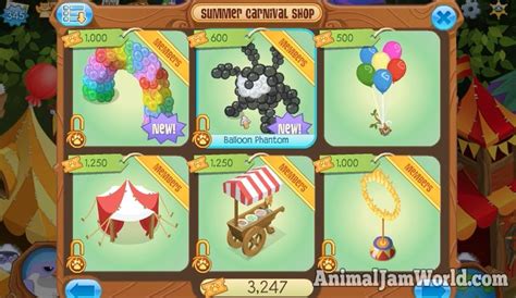 Summer Carnival 2016 Guide Tips And Cheats For Tickets Animal Jam