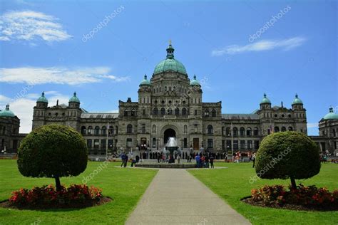 Victoria Parliament Buildingsvictoria Bc Stock Editorial Photo