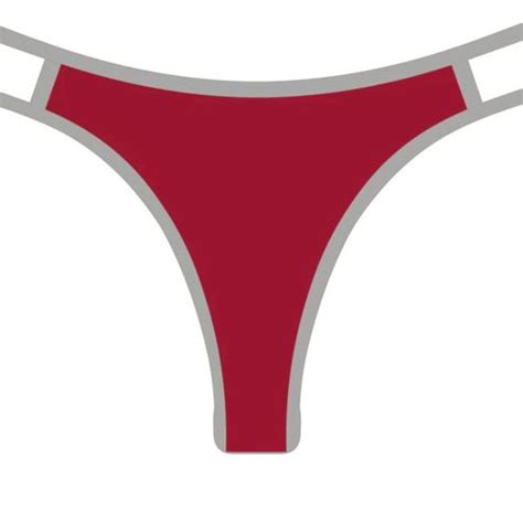 Boutinela Chooks La Bikini Bottoms Red Off Retail New With