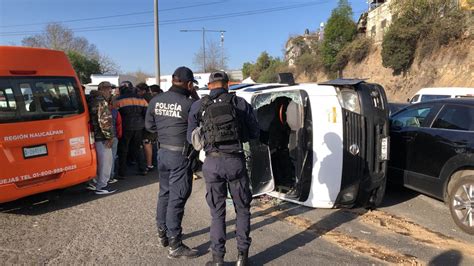 Accidente Naucalpan Hoy 27 De Febrero 2024 Combi Choca Blvd Luis Donaldo Colosio N