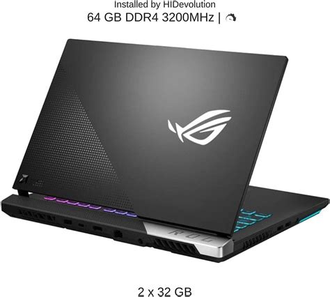 Asus Rog Strix G15 Ryzen 9 5980hx 16gb 512gb 15 6 Qhd Rx 6800m 12gb G513qy Sg15 R96800