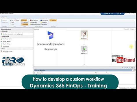 Easily Create Custom Workflows in D365 FO