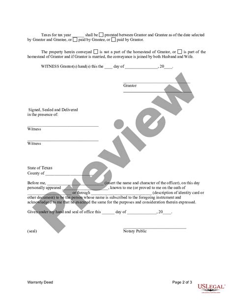 Texas Warranty Deed From Individual To Llc Warranty Deed Texas Us