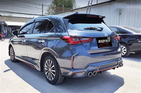 Modifikasi Honda City Hatchback Tanam Body Kit RS Plus Thailand Cuma