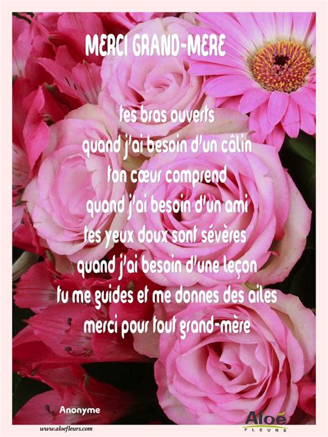 poemes fete des grands-meres 2016 aloefleurs.com - MERCI-GRAND-MERE ...