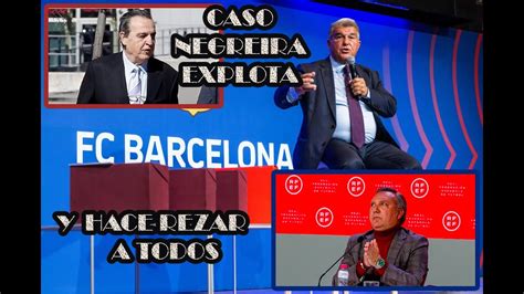 El Caso Negreira Explota Barcelona Cta Rfef Rezan Corrupci N