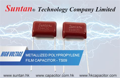 Suntan High Voltage Metallized Polypropylene Film Capacitor Suntan