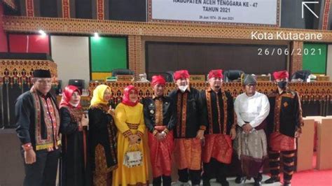 HUT Ke 47 Aceh Tenggara Diperingati Di Gedung DPRK Semua Memakai Baju