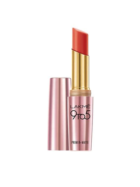 Buy Lakme To Primer Matte Lipstick Brick Blush Mr Lipstick For