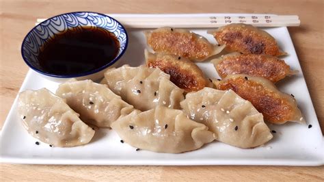 Recette Gyoza Maison Raviolis Japonais Youtube