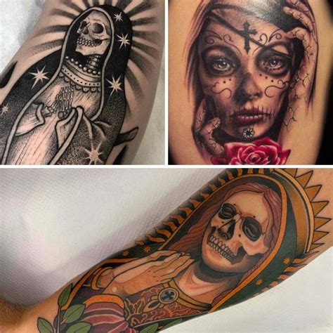 Significado Tatuaje Santa Muerte TODOS LOS DETALLES