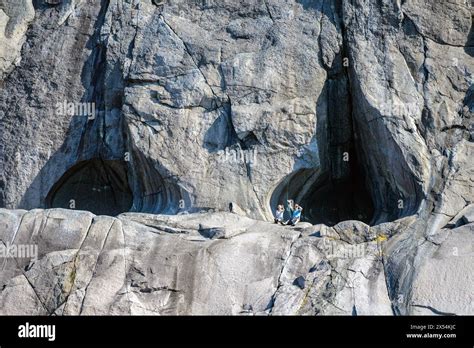 Giant Podholes Caused By Wave Action And Formed About 10 000 Years Ago