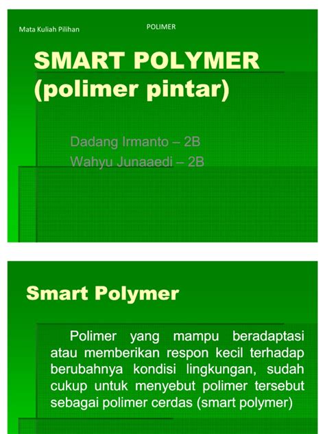 PDF Smart Polimer DOKUMEN TIPS