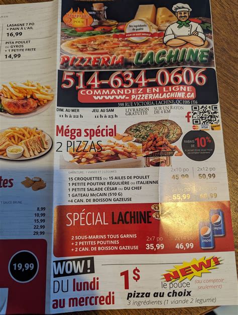 Pizzeria Lachine, Montreal - Menu, Reviews (43), Photos - Restaurantji