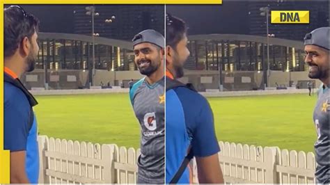 Watch Rohit Sharma Tells Babar Azam Bhai Shaadi Karlo Check His