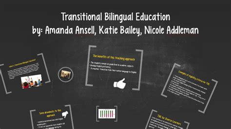 Transitional Bilingual Education By Amanda Ansell On Prezi