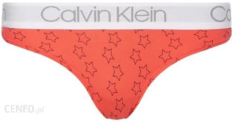 Calvin Klein Majtki Damskie Bikini Para Red Qd E W Q Rozmiar